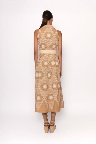 Vestido camisero Arggido con cinturón