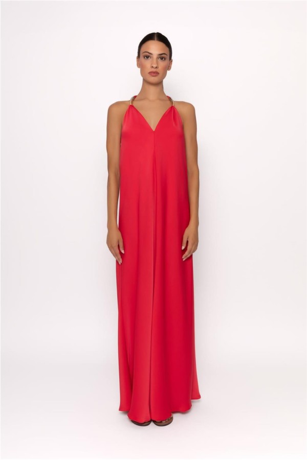 Vestido Arggido con piezas metálicas