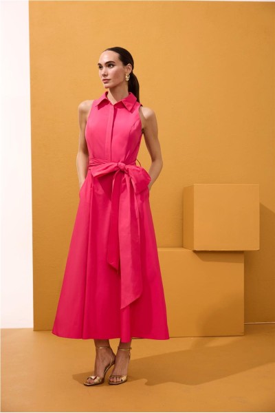 Vestido Arggido camisero con manga sisa