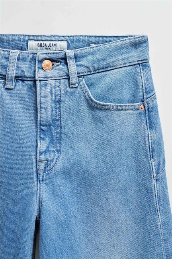 Vaquero Salsa faith push in wide leg