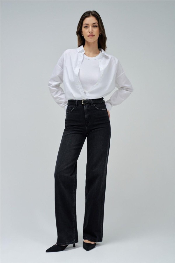 Vaquero Salsa faith push in wide leg