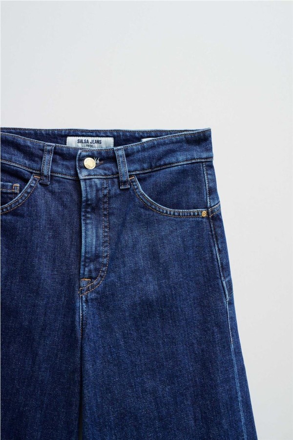 Vaquero Salsa faith push in wide leg