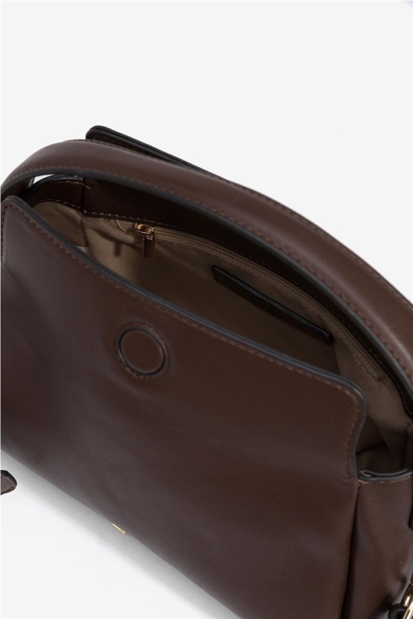 Bolso Tiffosi Gemma bandolera marrón...