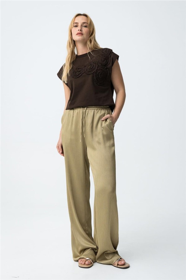 Camiseta Tiffosi chocolate de manga...