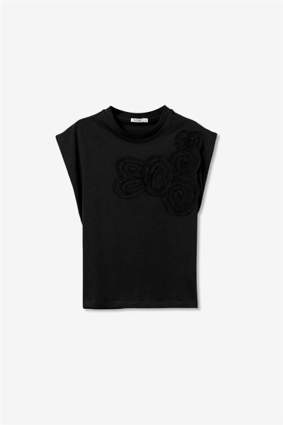 Camiseta Tiffosi chocolate de manga corta