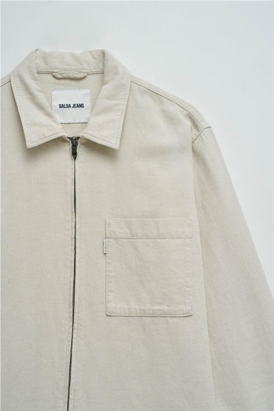 Sobrecamisa Salsa con lino