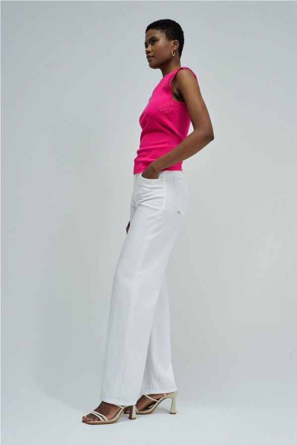 Top Salsa con encaje 2