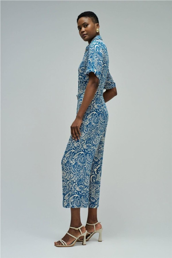 Mono Salsa con patrón floral 2