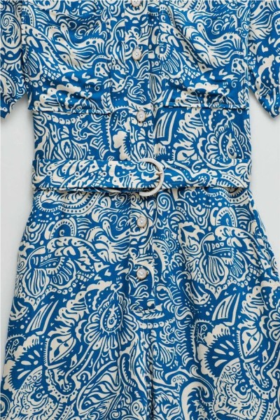 Mono Salsa con patrón floral