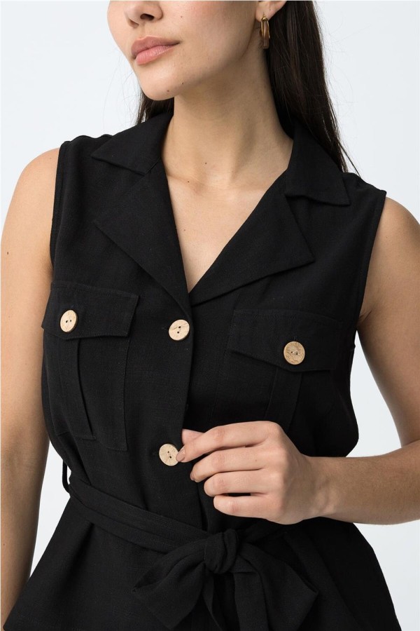 Chaleco Tiffosi con cinturón