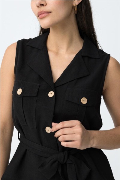 Chaleco Tiffosi con cinturón