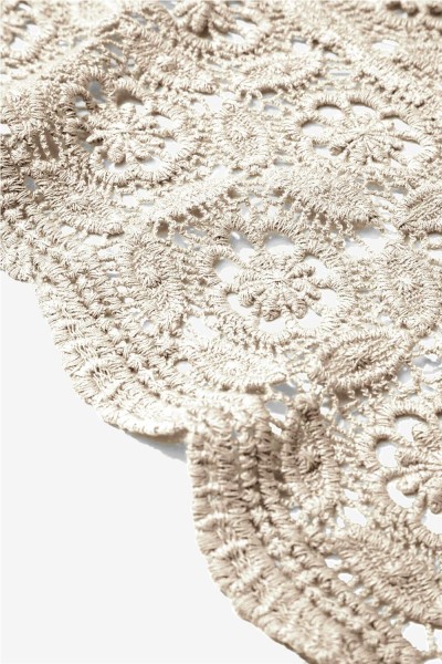 Pañuelo Tiffosi con calado floral