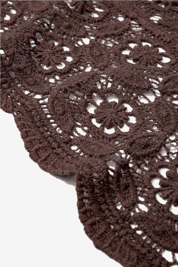 Pañuelo Tiffosi con calado floral