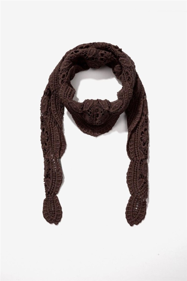 Pañuelo Tiffosi con calado floral