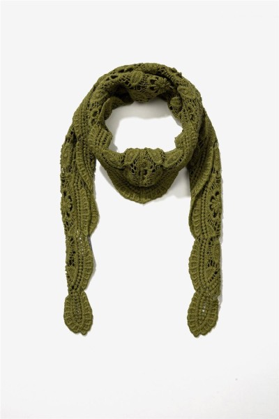 Pañuelo Tiffosi con calado floral