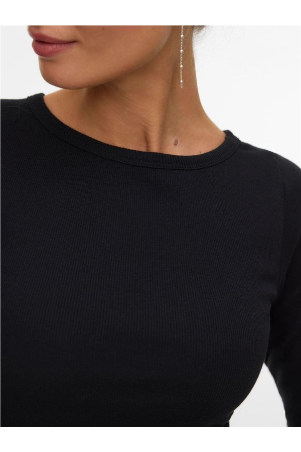 Top Awere Thea manga 3/4 y cuello barco 2