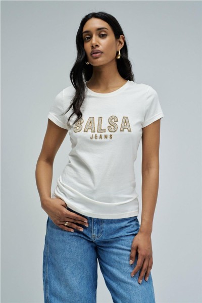 Camiseta Salsa con branding