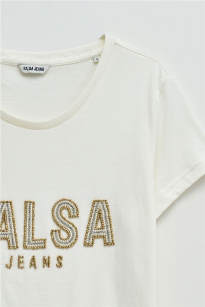 Camiseta Salsa con branding