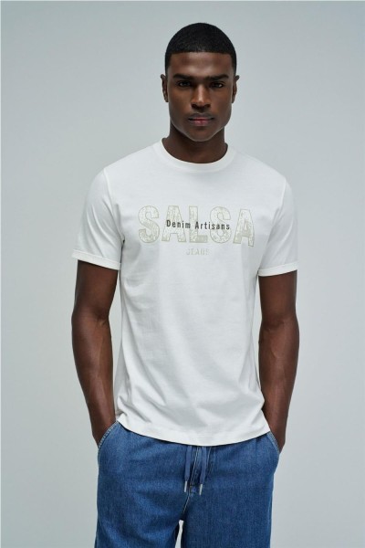 Camiseta Salsa con branding