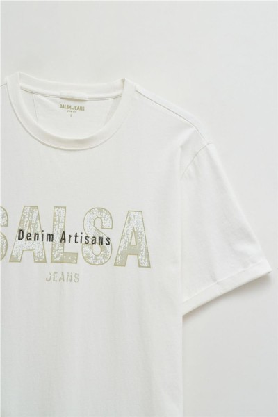 Camiseta Salsa con branding