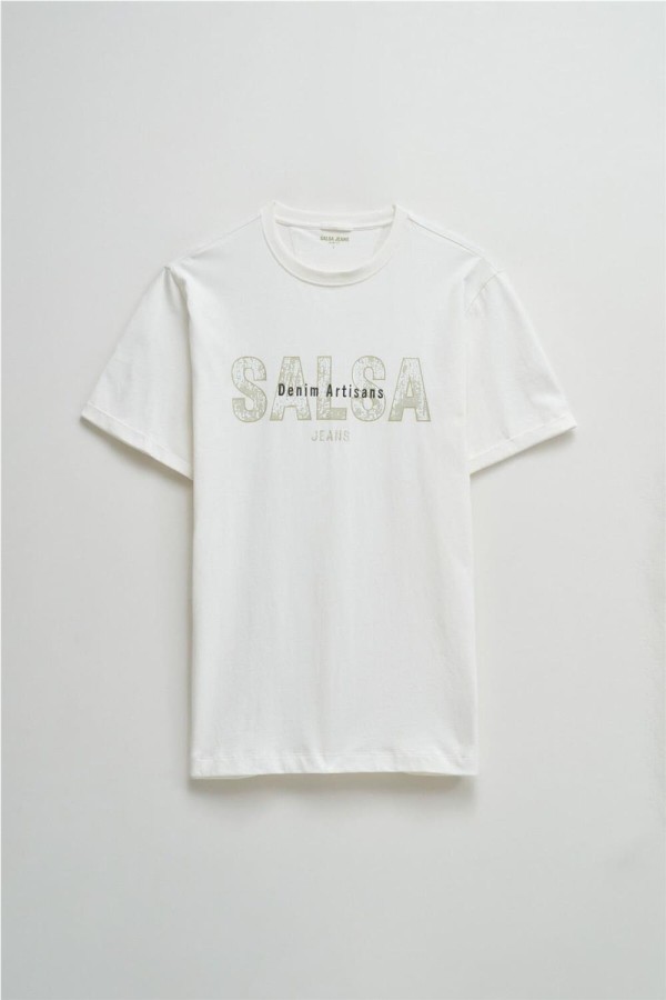Camiseta Salsa con branding
