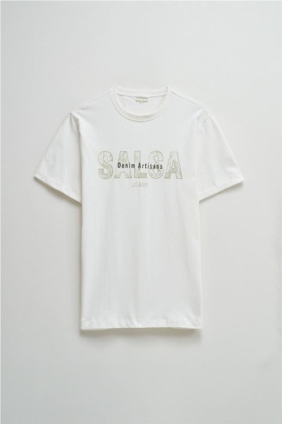 Camiseta Salsa con branding