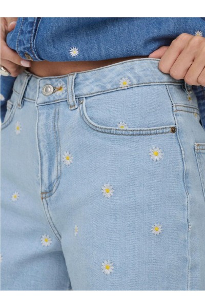 Short Only Josephine con bordado floral