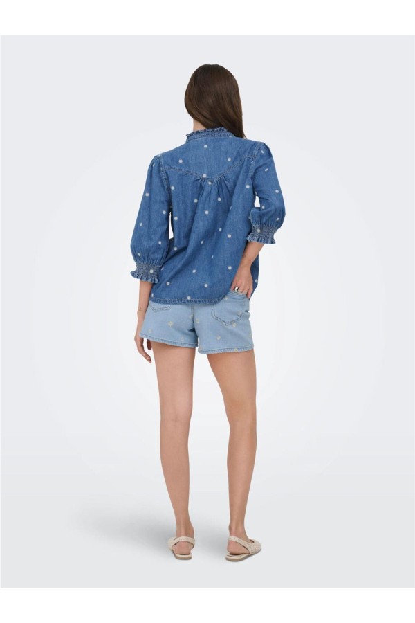 Short Only Josephine con bordado floral