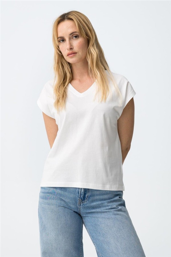 Camiseta Tiffosi básica escote pico