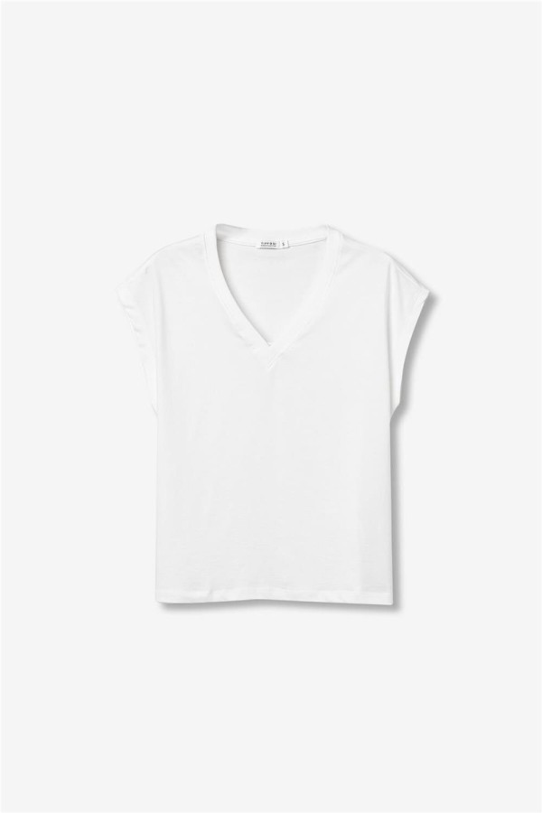 Camiseta Tiffosi básica escote pico