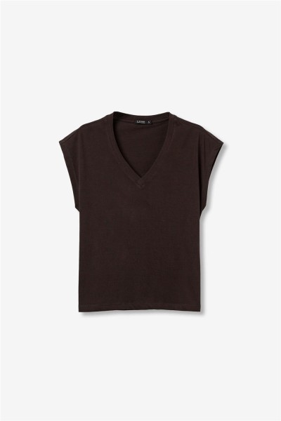 Camiseta Tiffosi básica escote pico