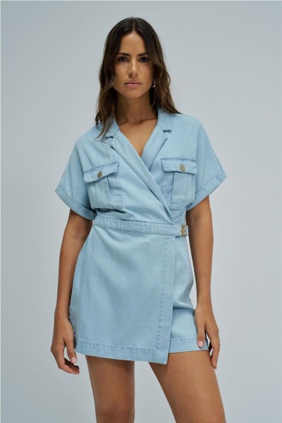 Mono corto Salsa en lightdenim