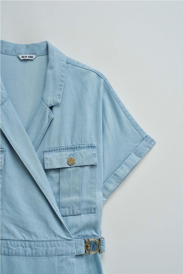 Mono corto Salsa en lightdenim