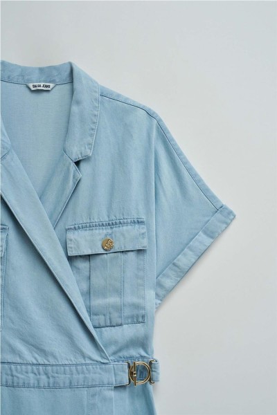 Mono corto Salsa en lightdenim