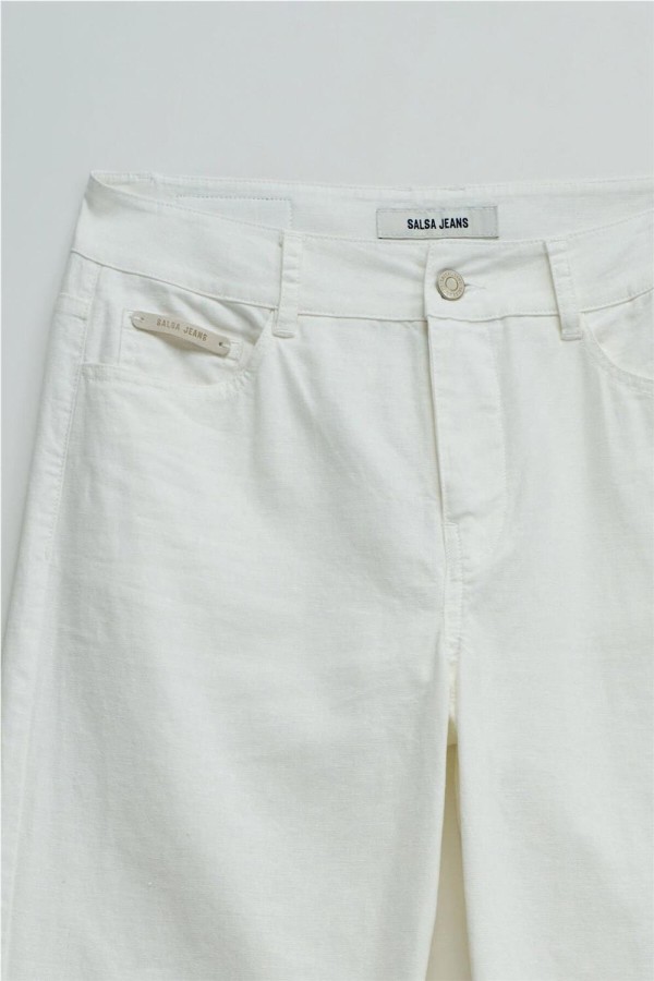 Pantalón Salsa straight con lino