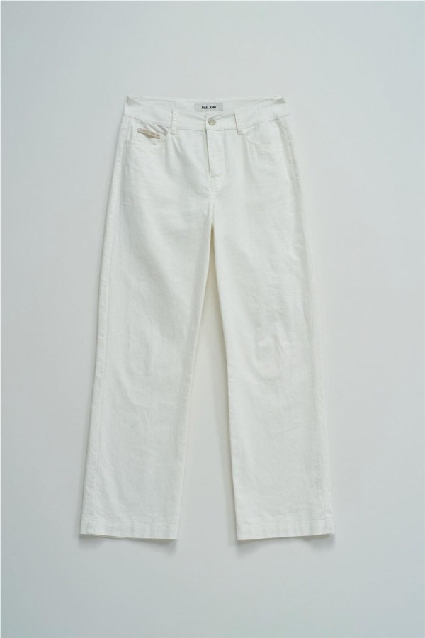 Pantalón Salsa straight con lino