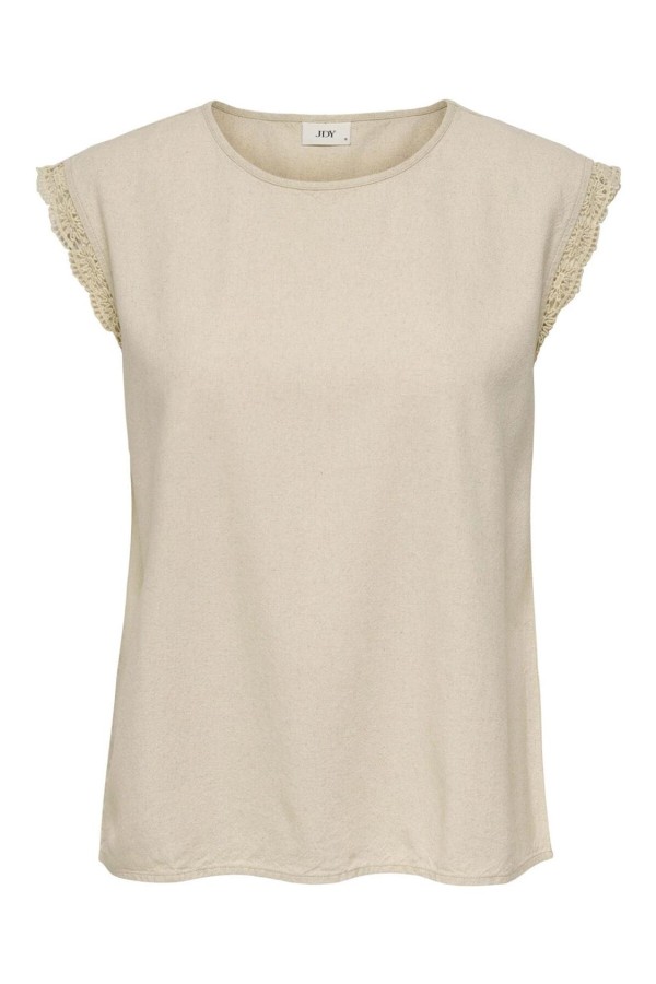 Top JDY Say con mezcla de lino