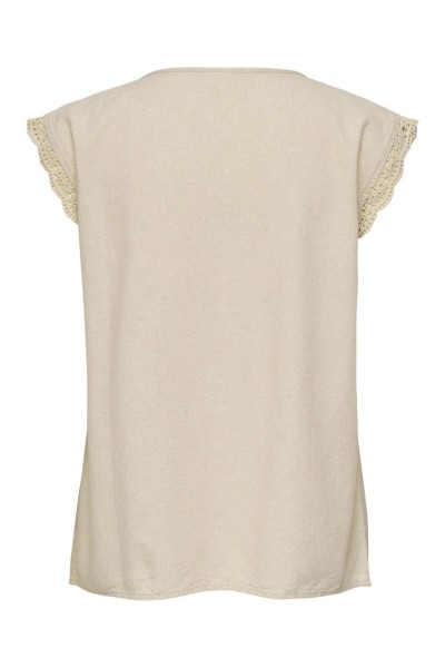 Top JDY Say con mezcla de lino