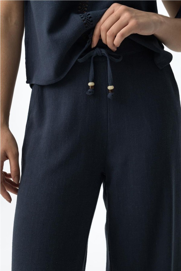 Pantalón Tiffosi wide leg marino