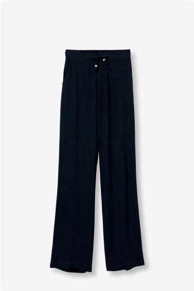 Pantalón Tiffosi wide leg marino