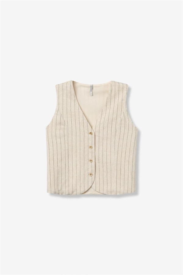 Chaleco Tiffosi beige