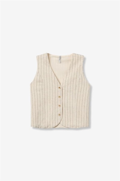 Chaleco Tiffosi beige