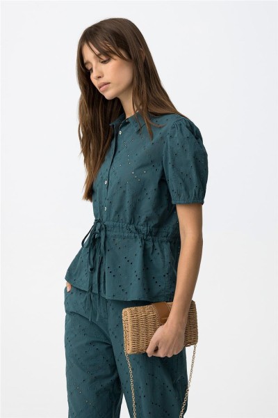 Camisa corta Tiffosi con lazo