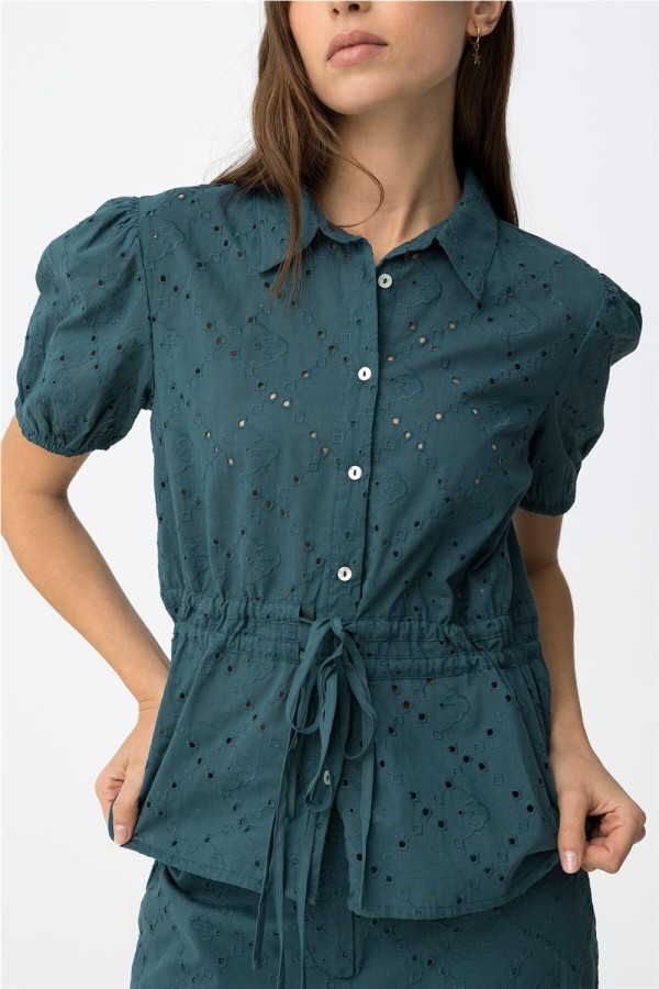 Camisa corta Tiffosi con lazo