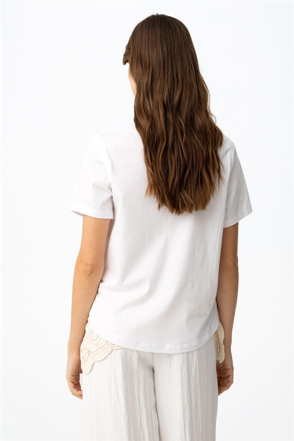 Camiseta Tiffosi estampado floral 2