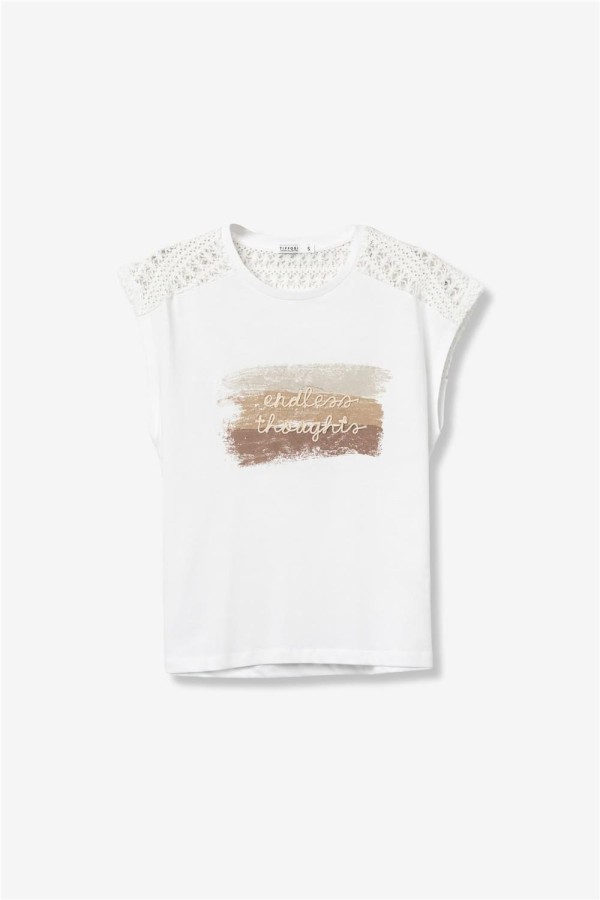 Camiseta Tiffosi con encaje