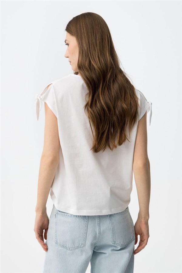 Camiseta Tiffosi vintage con lazos