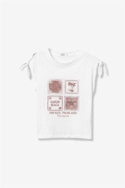 Camiseta Tiffosi vintage con lazos