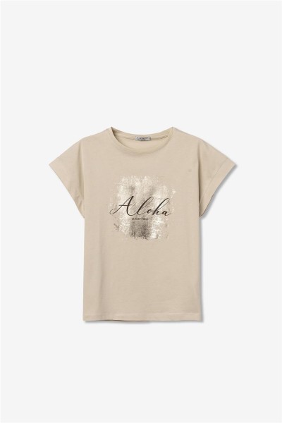 Camiseta Tiffosi aloha estampada