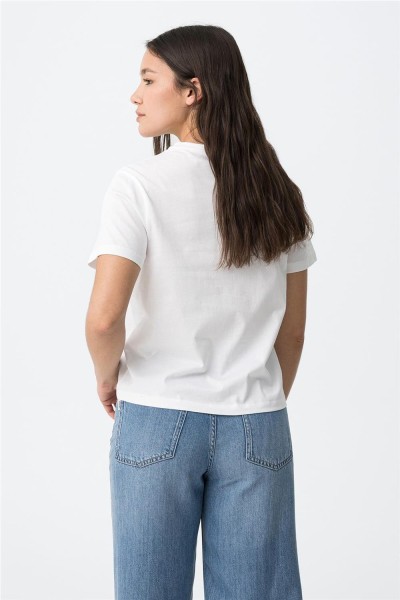 Camiseta Tiffosi con detalle floral